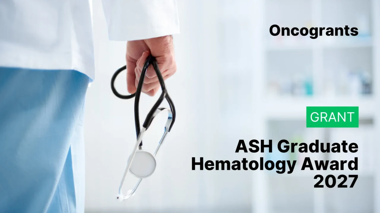 ASH Graduate Hematology Award 2027
