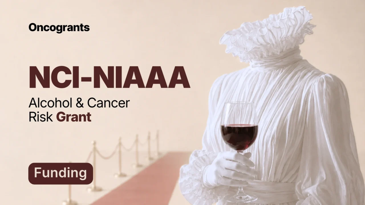 NCI–NIAAA Population Approaches to Reducing Alcohol-Related Cancer Risk R01 Grant 2026