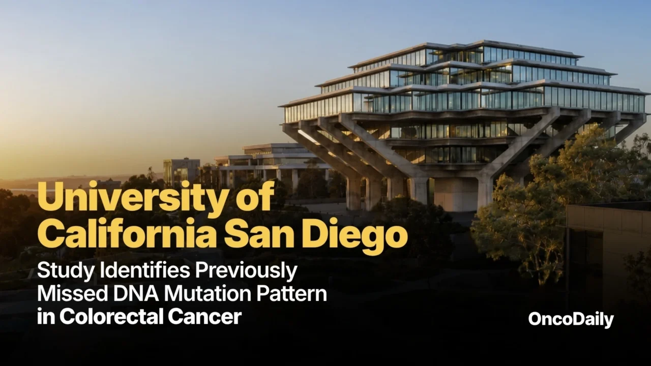 University of California San Diego Study Identifies Previously Missed DNA Mutation Pattern in Colorectal Cancer