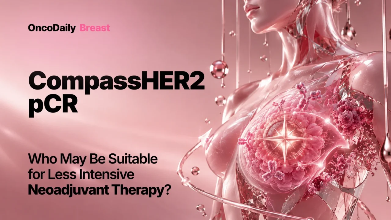 CompassHER2 pCR: Identifying Patients Who May Benefit From Less Intensive Neoadjuvant Therapy in HER2-Positive Breast Cancer