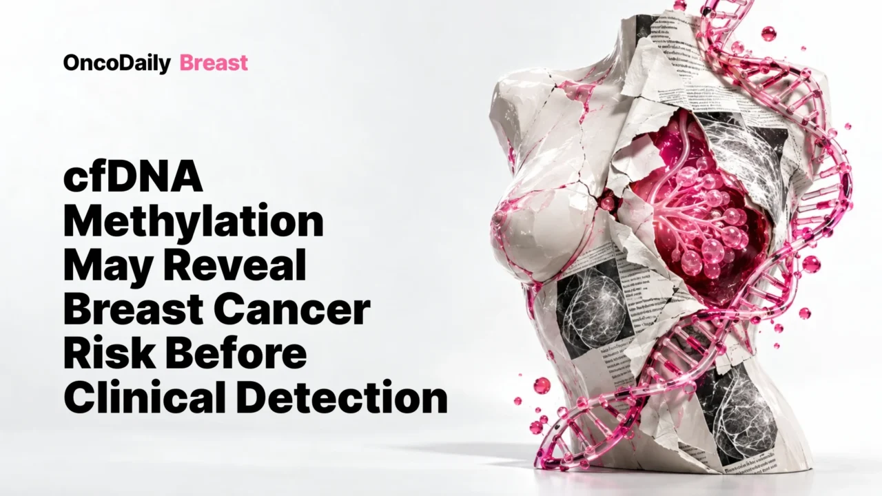 cfDNA Methylation Signals Breast Cancer Risk Years Before Clinical Diagnosis