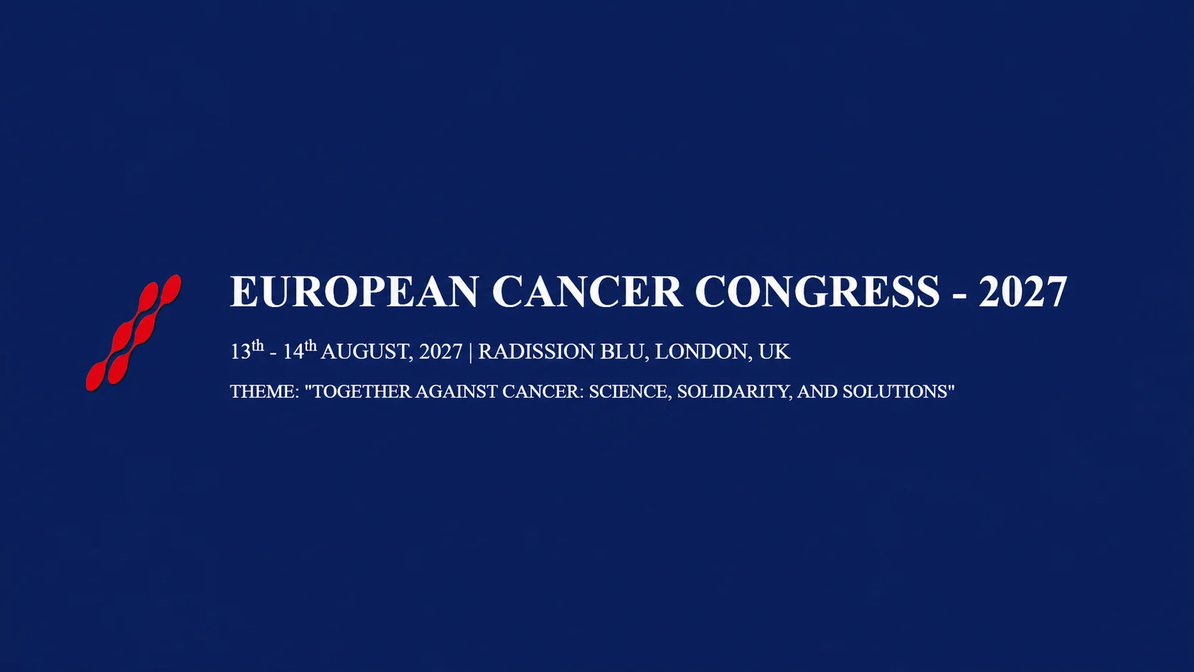 European Cancer Congress 2027