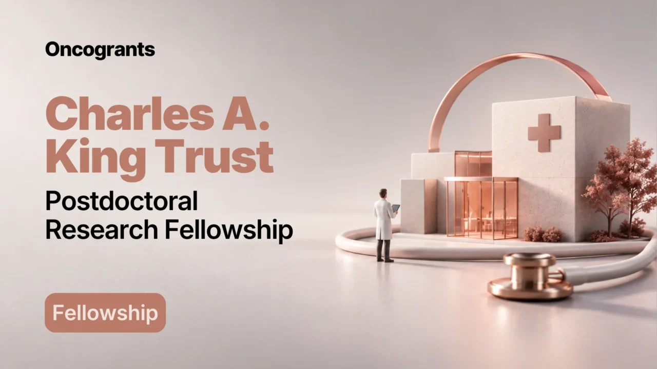Charles A. King Trust Postdoctoral Research Fellowship 2027