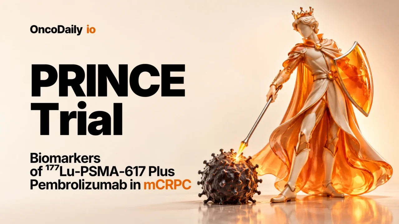PRINCE Trial: Biomarkers of ¹⁷⁷Lu-PSMA-617 Plus Pembrolizumab in mCRPC