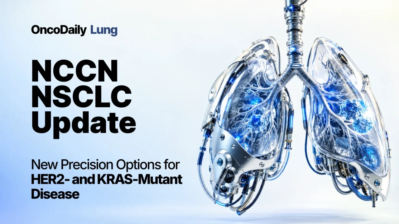 September 2026 NCCN NSCLC Updates Expand Precision Therapy: Sevabertinib Moves Into First Line and Daraxonrasib Enters the KRAS-Mutant Landscape