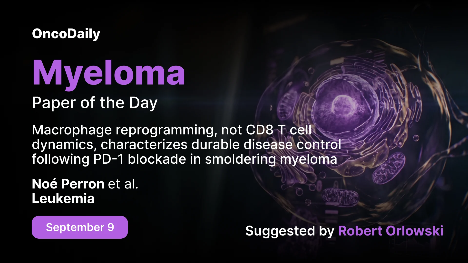 Myeloma Paper of the Day