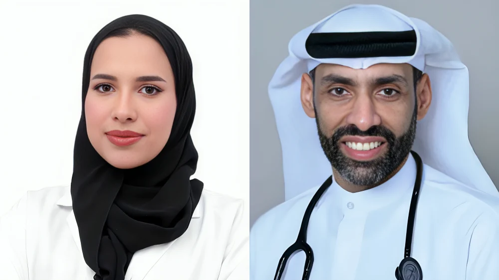 Sara Alkatheeri and Humaid Al-Shamsi