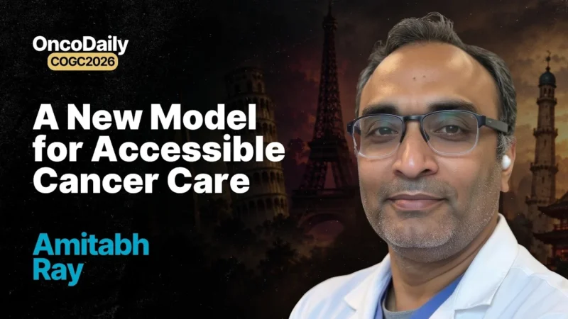Amitabh Ray at COGC 2026: Low-Tech, High-Trust Solutions for Community Oncology